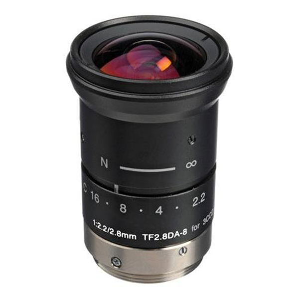 Objectif 2 mm - Fujinon TF2.8DA-8 2.8mm F/2.2 - focal fixe - monture C