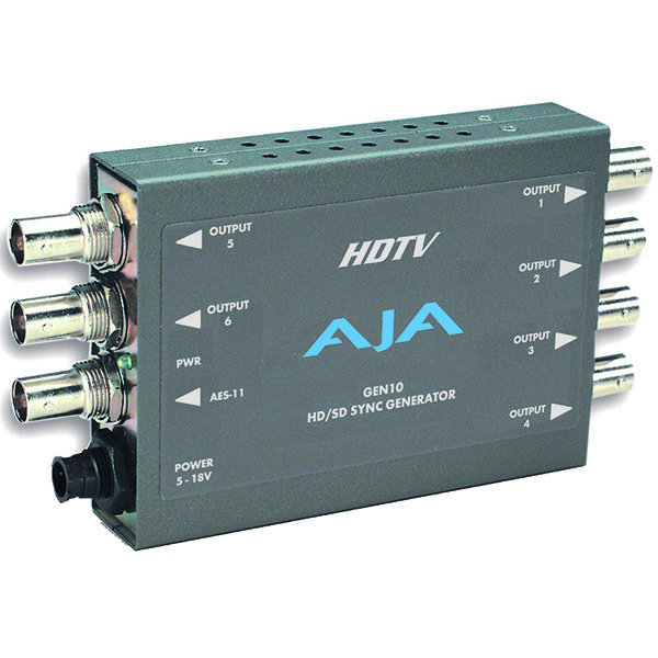 GEN 10 - AJA - Générateur synchro HDSDI en 7 sorties - (2p)