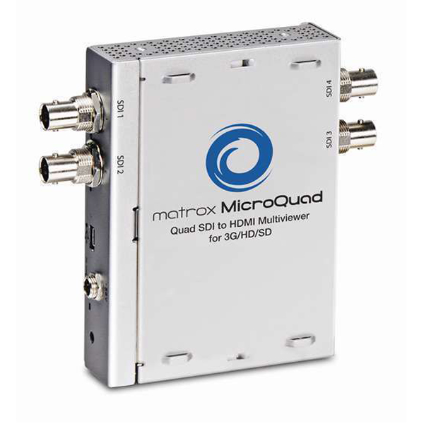 MICROQUAD - MATROX - 4 SDI en 1 HDMI