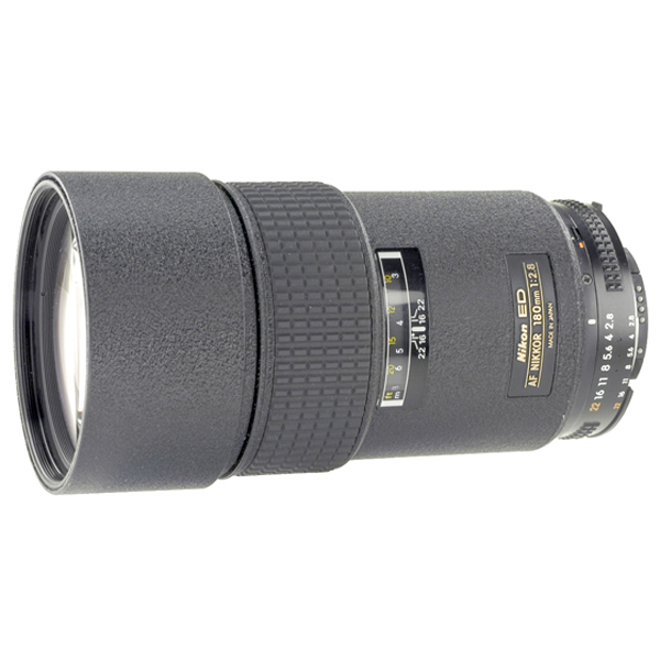 NIKON 180 mm  / 2.8 - focale fixe - bague NIKON/CANON - (2P)