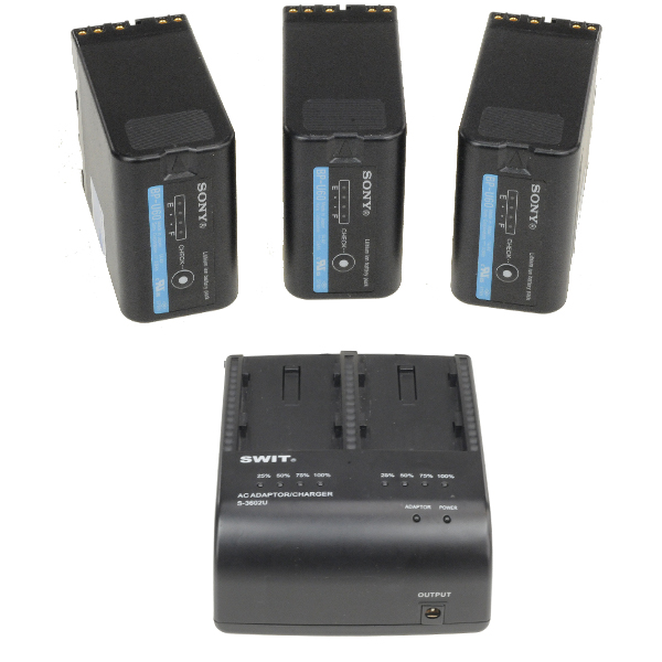 Kit batteries SONY - BP60 - KB04 - KINEFINITY