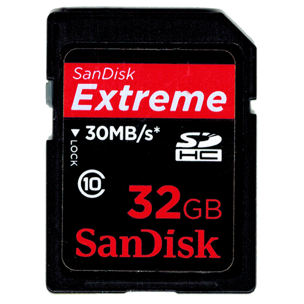Carte mémoire SDHC - 32 GB - SANDISK