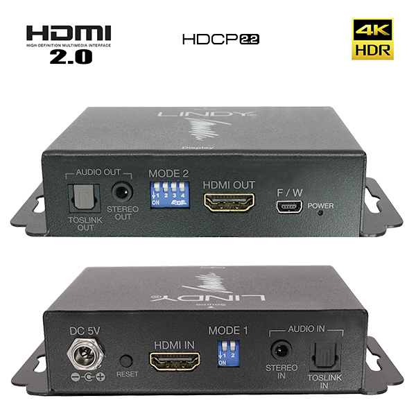 Extracteur & Injecteur Audio HDMI 4K UHD/HDR avec fonction ARC