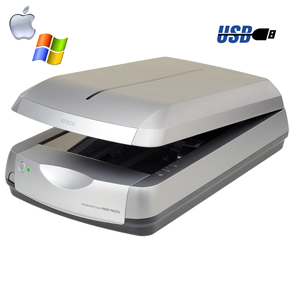 EPSON 4990 PHOTO - Scanner diapos - négatifs - document opaque - TOUS FORMATS - MAC & PC