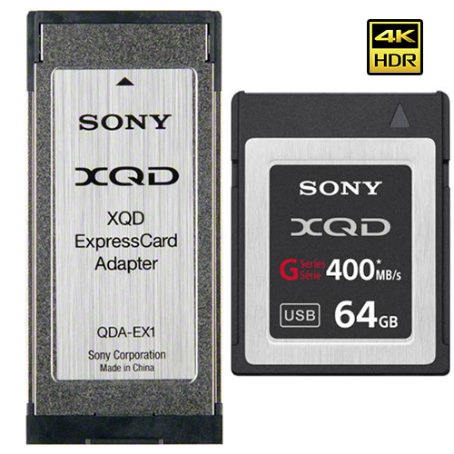 QDA-EX1 (QDAEX1) Adaptateur XQD ExpressCard - SONY